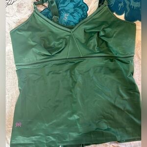 Ruby Ribbon Siren Cami- Palm Leaf, size 46